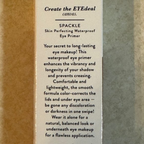 New Laura Geller Spackle Waterproof Eye Primer - Medium Deep - Picture 5 of 6